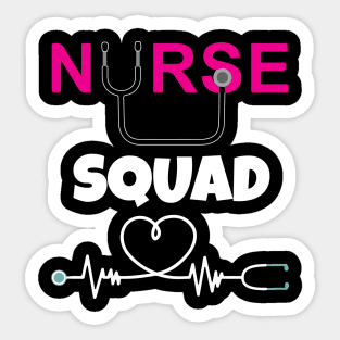 Nurse Squad Sticker